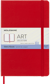 Carnet de croquis Moleskine - Rouge écarlate  – Grand format - Pages unies