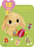 Autocollants : petit lapin