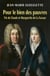 Pour le bien des pauvres : Vie de Claude et Marguerite de La Garaye