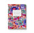 Carnet premium Ohh Deer  - A6 10,5 x 14,8 cm – Neon Coral Jungle - Pages lignées