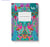 Carnet premium Ohh Deer - A6 10,5 x 14,8 cm – Neon Floral Peacock - Pages lignées