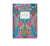 Carnet premium Ohh Deer - A5 14,8 x 21 cm – Neon Floral Turquoise - Pages lignées