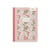 Carnet premium Ohh Deer - A5 14,8 x 21 cm – Rose Flutter Stripe - Pages lignées