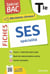 Spécial bac : Fiches SES : Terminale - Tout le programme en 59 fiches, cours ultra-visuels, schémas-bilans, exercices, quiz et Grand oral (édition 2026)