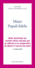 Mater Populis Fidelis : Note doctrinale sur certains titres mariaux qui se réfèrent à la coopération de Marie à l'oeuvre du salut
