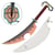 Katana décoratif en bambou inspiré de celui de Tengen Uzui - Demon Slayer