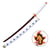 Katana décoratif en bambou inspiré de celui de Rengoku Kyojuro - Demon Slayer
