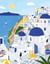Puzzle 500 Pièces Pieces & Peace - Santorin