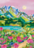 Puzzle 500 Pièces Pieces & Peace - Lever de Soleil sur les Alpes