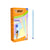 Lot de 20 stylos bille rechargeable BIC - bleu - pointe moyenne