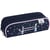 Trousse rectangulaire 2 compartiments Oberthur - Bleu marine - Cheval