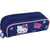Trousse rectangulaire 2 compartiments Oberthur – Bleu marine – Hello Kitty