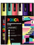 Lot de 6 marqueurs Posca - Pointe conique moyenne - Printemps - PC5M - Exclu Cultura 