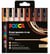 Lot de 8 marqueurs Posca - Pointe conique moyenne - Couleurs portrait - PC5M