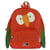 Sac à dos maternelle Trixie 23 cm - Rouge - M. Perroquet - 1 compartiment