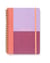 Agenda scolaire semainier 2026/2027 Lett's - A5 - Raspberry