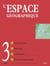 L'ESPACE GEOGRAPHIQUE n.2017/3