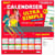 Frigobloc : Le mini calendrier Ultra Simple et maxi-compact pour une famille organisée (édition 2027)