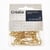 EPINGLES A NOURRICE DORÉ X40 - 4 TAILLES