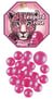 Lot de 20 billes + 1 boulet - Kim'Play - Léopard rose