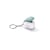 Mini-perforatrice porte-clé chat - 0,9 cm - Créalia