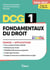 DCG 1 - Fondamentaux du droit : Manuel et Applications - Réforme 2026-2027 : Maîtriser les compétences et réussir l'examen