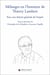 Mélanges en l'honneur de Thierry Lambert - Pour une théorie générale de l'impôt