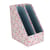 Porte-revues - Floral - 14 x 24,5 x 30 cm - Cultura