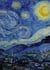 Vincent van Gogh 'Sternennacht' - Notizbuch A5 gepunktet - 100 Seiten 90g/m² - Soft Cover - FSC Papier : Bullet Journal / Tagebuch / Diary / Notebook A5 dotted / punktiert / Geschenkidee