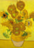Notizbuch A5 blanko - 100 Seiten 90g/m² - Softcover Motiv Sonnenblumen Vincent van Gogh - FSC Papier : Notebook Journal Diary A5 blanko - Geschenkidee