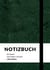 Notizbuch A5 kariert - 100 Seiten 90g/m² - Soft Cover grün - FSC Papier : Notebook A5 kariert ohne Rand