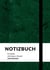 Notizbuch A4 dotted - 100 Seiten Soft Cover - grün - FSC Papier : Bullet Journal A4 punktiert - 90g/m²