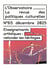 L'Observatoire - La revue des politiques culturelles n.65 : Enseignements artistiques : refonder les héritages