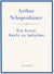 Arthur Schopenhauer: Die Kunst, Recht zu behalten. Neuausgabe.