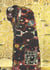 Notizbuch schon gestaltet mit Leseband - A5 Hardcover blanko - Gustav Klimt "Umarmung" - 100 Seiten 90g/m² - FSC Papier : Notebook A5 - Jugendstil - Journal gebunden - Wiener Secession