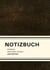Dickes Notizbuch 1000 Seiten - A5 blanko - Hardcover schwarz mit Leseband - weißes Papier 90g/m² - FSC Papier : Notebook A5 - Journal gebunden blanko - ohne Leder