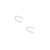 Lot de 2 bélières pendentif Créalia - Acier inoxydable - Argent - 7 mm