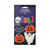 Lot de 6 patchs thermocollants chenille - Halloween - Créalia