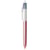 Stylo bille 4 couleurs BIC - Pearl rose - Bleu, rouge, vert, noir - Pointe moyenne