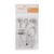 Lot de 8 tampons transparents Créalia - Fleurs