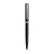 Stylo bille Waterman® Allure Impression Noir CT - Laque noire avec finition palladium - Pointe moyenne - Avec une recharge d'encre bleue