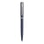 Stylo bille Waterman® Allure Impression Bleu CT - Laque bleue avec finition palladium - Pointe moyenne - Avec une recharge d'encre bleue