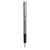Stylo plume Waterman® Allure Impression Acier CT - Acier inoxydable avec finition palladium - Plume moyenne en acier inoxydable - Avec une cartouche bleue