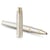 Stylo roller Parker® IM Monochrome Champagne - Finition champagne - Pointe fine - Avec une recharge d'encre noire