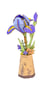 Maquette 73 pièces - Iris violette - Rowood