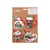 Lot de 4 suspensions shaker - Gourmandises de Noël - Créalia