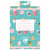 Coffret de correspondance Clairefontaine - Anniversaire - 8 enveloppes Pollen C6 114 x 162 mm 120 g/m²  et 8 cartes pliées 110 x 155m 185 g/m² 