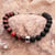 Bracelet homme - Camille Ambiance - Unys - Argenté / onyx / oeil de taureau