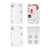STICKERS BONHOMME DE NEIGE A PERSONNALISER