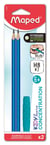 Lot de 2 crayons à papier Maped - Black'peps Kidy Learn
